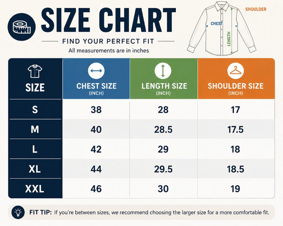 Men’s Premium Office Wear Shirt – 3 Shirt Combo | Black, Navy Blue & White |
